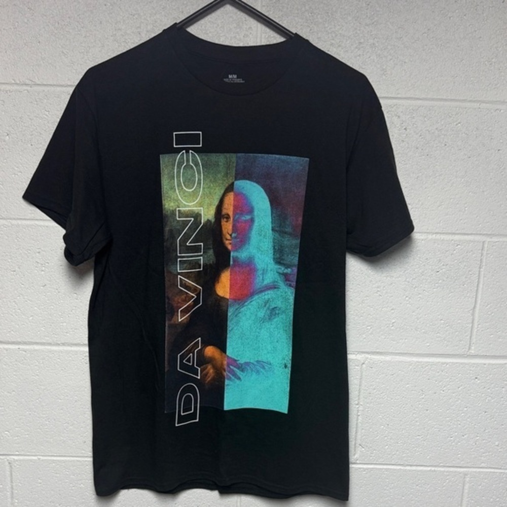 Da Vinci Art Tee - Black